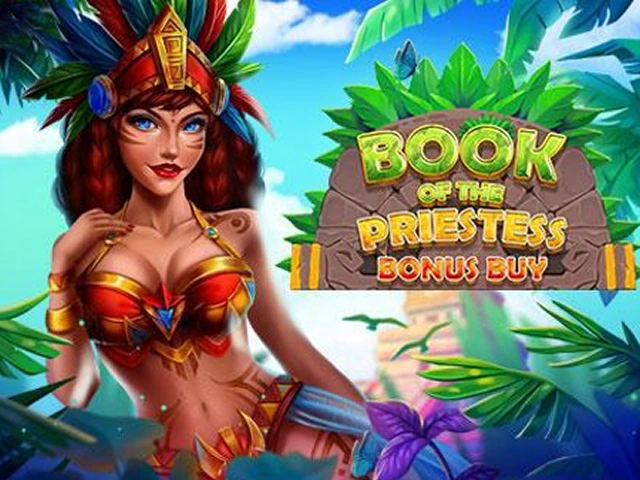 Book of the Priestess slot game with bonus buy option