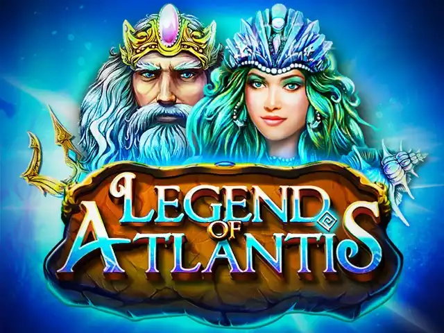 Legend of Atlantis slot game featuring King Neptune and a mermaid