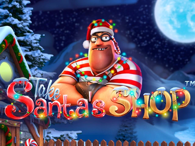 Take Santa's Shop slot game with festive lights and a jolly character